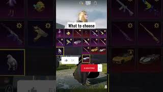 what to choose | #pubg #pudgmobile #pubgmobilelive #pudgshorts #skill #skin #shorts #short