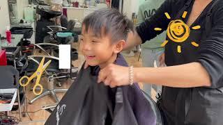 Ethan Gets a Haircut | Ethan Explores (kids haircut, kids video)