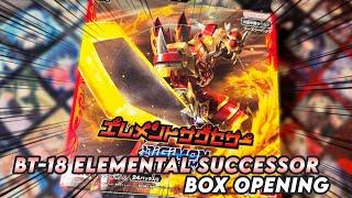 BT-18: Elemental Successor Box Opening! (Digimon Card Game)