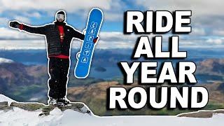 How To Snowboard All Year Round