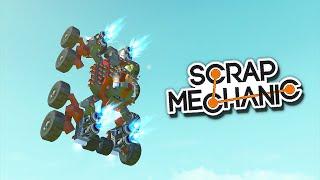 ЗАЧЕМ ДОРОГИ, КОГДА ЕСТЬ СТЕНЫ И ПОТОЛОК!? | SCRAP MECHANIC (Cloud.I.Am)