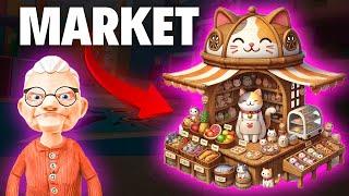 SECRET SHOP, SKINS & COINS! in NEW UPDATE (I Am Cat VR)