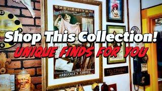 Shopping a Vintage Collector’s Paradise—Unique Finds Everywhere!