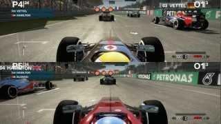 F1 2012 Split Screen PC Gameplay