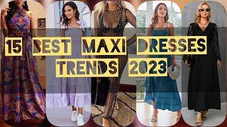 15 Maxi Dress Outfit Ideas For Wedding||Maxi Dress @SheaWhitney  #monicafashiongoogle