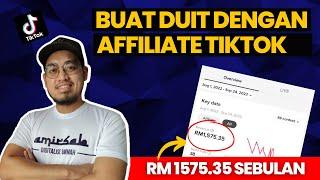 BUAT DUIT DENGAN AFFILIATE TIKTOK GUNA PHONE SAHAJA