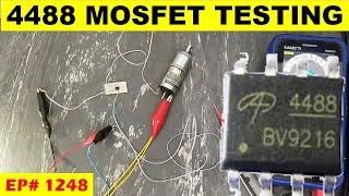 {1248} AO4488 MOSFET datasheet & testing