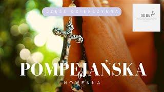 Nowenna Pompejańska -Część Dziękczynna