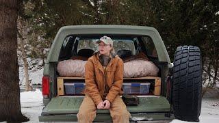 Truck Camping in Sub Freezing Winter Weather