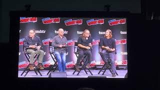 NYCC 2023  -- The Walking Dead  Daryl Dixon Panel 07  Reedus, Nicotero, Gimple, Zabel