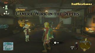 Camera Work in The Depths : Zelda Tears Of The Kingdom.