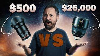 $500 Lens vs $26,000 Lens