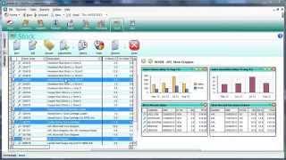 Avanti Accounts -  Entering Invoices and Orders On The Fly -  Small Business Accounting Software