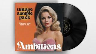 Free Vintage Sample Pack "Ambitions" Rare Soul Samples