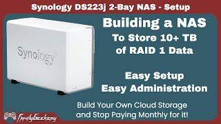 Building an Inexpensive 10TB NAS for my own Private Cloud Storage - Synology DS223j