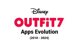 Outfit7 Apps Evolution (2010 - 2024)