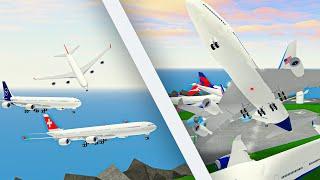 HUGE Planes vs. SABA Airport in PTFS (Roblox)