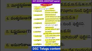 sgt school assistant TSPSC APPSC upsc exams general knowledge tsshorts Telugu content Telugu meaning