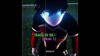 『Isagi Rank From 299 To 1 』#bluelock #rin #bluelockedit #sae #anime #edit