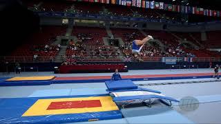 CALZETTI Lucia (ARG) - 2017 Trampoline Worlds, Sofia (BUL) - Qualification Double Mini Routine 1