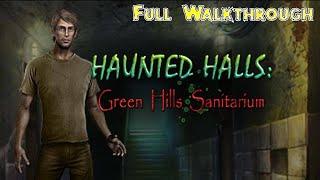 Let's Play - Haunted Halls 1 - Green Hills Sanitarium - Full Walkthrough