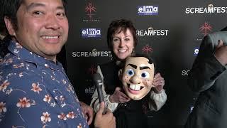 Allisyn Snyder Carpet Interview at Screamfest 2023 for Howdy, Neighbor!