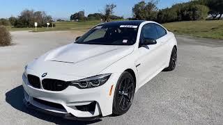 Tour the 2020 M4 CS in Alpine White with MPE | 4K