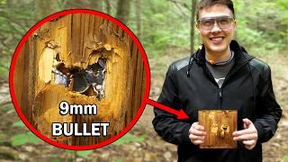 Making bulletproof wood