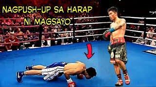 Anak ng Tokwa! Nuknukan ng hambog | NAGPUSH-UP sa Harap ni Magsayo.. | ICU inabot