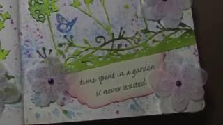 Time in a Garden - Art Journal