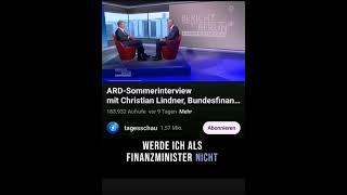 Der Bundesfinanzlobbyist informiert #Lindner #Schuldenbremse