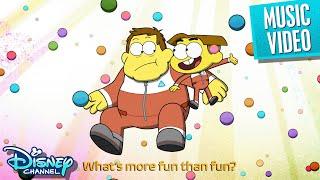 Big City Greens the Movie: Spacecation | "Space is Fun" Song  | Sing Along | @disneychannel