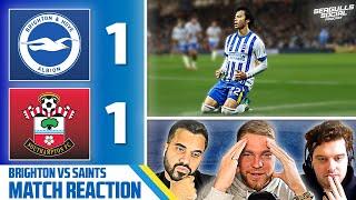 Mitoma Winner Denied As Flynn Downes Brighton | Brighton 1-1 Southampton FC | MATCH REACTION