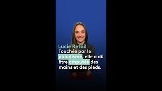 Lucie a dû se faire amputer des mains et des pieds suite à un palud sévère attrapé au Gabon