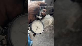 How to bore dial gauge dimension check #shorts #repair #preetengineeringworks #automobile #alignment