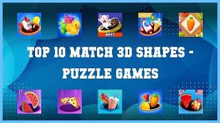 Top 10 Match 3d Shapes Android Games