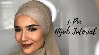 Easy 1 Pin Hijab Tutorial