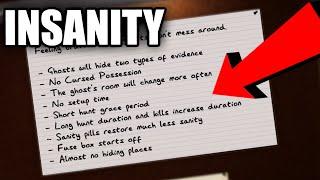 New INSANITY Difficulty (Custom Difficulty) | Phasmophobia