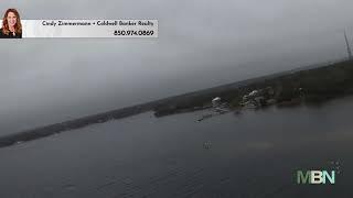 Flying over Rocky Bayou near Niceville