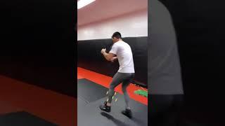 Dominick Cruz's signature footwork in Training