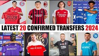 LATEST 20 CONFIRMED TRANSFERS SUMMER 2024 Morata,Calafiori,Palhinha,Van de Beek,Mehdi Taremi ...