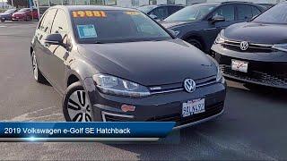 2019 Volkswagen e-Golf SE Hatchback Dublin  Pleasanton  Livermore  Fremont  San Francisco  Bay Area