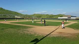 2023-4-14 - Tyler Hawn hits solo HR over LEFT vs Canyon HS