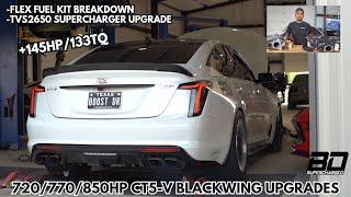 850HP Stage2 CT5-V Blackwing BoostDistrict x Magnuson TVS2650 Supercharger Upgrade Review @Cadillac