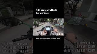 Ather Rizta vs 450 Series scooters - Performance and Range #ather #ather450x #electricscooter