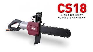 AGP【CS18 High-Frequency Concrete Chainsaw + P8K Power Converter】Features