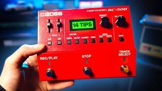 14 BOSS RC-500 Features you NEED to KNOW!