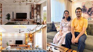 Step Into Contemporary Bliss | 3BHK Interior Design | Godrej Air | 2024