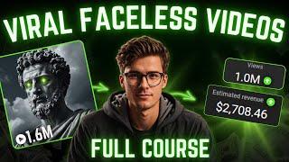 How I Make Viral MONETIZABLE Faceless Youtube Videos ($900/Day)