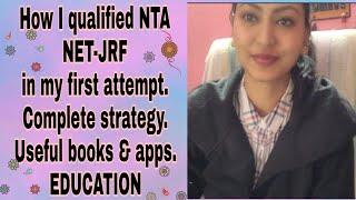 How I cleared my NTA UGC NET-JRF June 2020 in First Attempt || EDUCATION ||